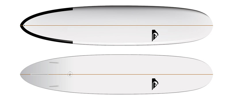 Guinzaglio Per Tavola Da Surf A Spirale 3,3 M (Esteso) - Spessore 6 Mm, Nylon Uretano, Girelle In Acciaio Inox, Antigroviglio, Per SUP E Surf